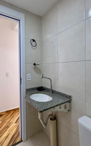 Apartamento à venda com 39m², 2 quartos e sem vaga Apartamento à venda com 39m², 2 quartos e sem vagaBanheiro