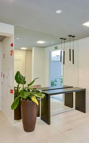 Apartamento à venda com 39m², 2 quartos e sem vaga Apartamento à venda com 39m², 2 quartos e sem vagaHall Social Bloco