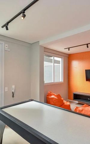Apartamento à venda com 39m², 2 quartos e sem vaga Apartamento à venda com 39m², 2 quartos e sem vagaSalão de Jogos