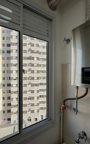 Apartamento à venda com 39m², 2 quartos e sem vaga Apartamento à venda com 39m², 2 quartos e sem vagaÁrea de Serviço