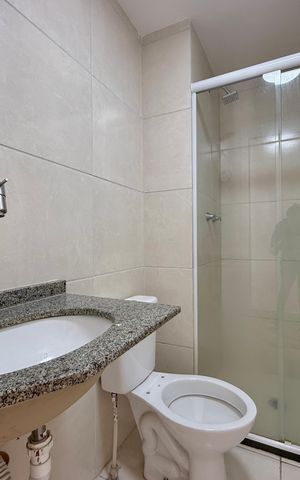 Apartamento à venda com 39m², 2 quartos e sem vaga Apartamento à venda com 39m², 2 quartos e sem vagaBanheiro
