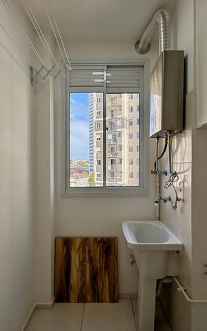 Apartamento à venda com 39m², 2 quartos e sem vaga Apartamento à venda com 39m², 2 quartos e sem vagaÁrea de Serviço