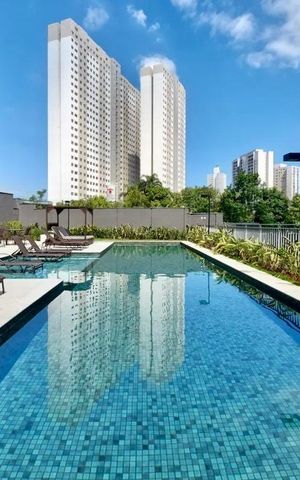 Apartamento à venda com 39m², 2 quartos e sem vaga Apartamento à venda com 39m², 2 quartos e sem vagaPiscina