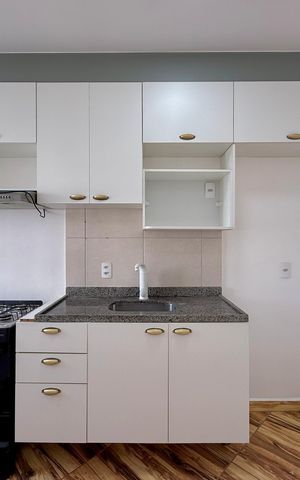 Apartamento à venda com 39m², 2 quartos e sem vaga Apartamento à venda com 39m², 2 quartos e sem vagaCozinha