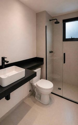 Apartamento à venda com 47m², 2 quartos e 1 vaga Apartamento à venda com 47m², 2 quartos e 1 vagaBanheiro