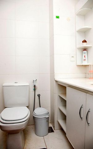 Apartamento para alugar com 123m², 3 quartos e 2 vagasBanheiro 2