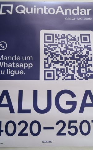 Apartamento para alugar com 60m², 2 quartos e 1 vagaPlaquinha