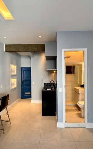 Studio para alugar com 23m², 1 quarto e sem vaga