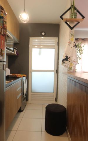 Apartamento à venda com 45m², 2 quartos e 1 vagaCozinha