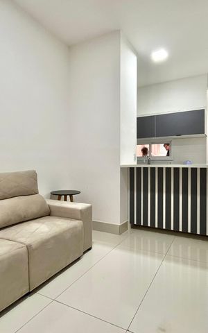 Apartamento para alugar com 46m², 1 quarto e sem vaga Apartamento para alugar com 46m², 1 quarto e sem vagaSala