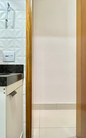 Apartamento para alugar com 46m², 1 quarto e sem vaga Apartamento para alugar com 46m², 1 quarto e sem vagaBanheiro