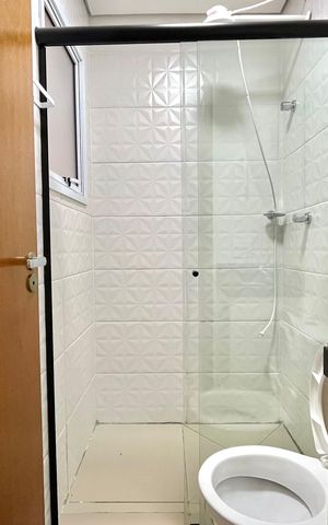Apartamento para alugar com 46m², 1 quarto e sem vaga Apartamento para alugar com 46m², 1 quarto e sem vagaBanheiro
