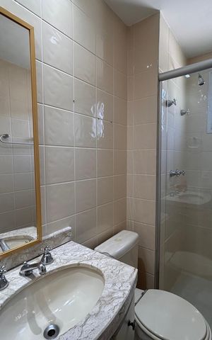 Apartamento para alugar com 93m², 2 quartos e 2 vagas Apartamento para alugar com 93m², 2 quartos e 2 vagasbanheiro social