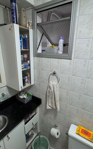 Apartamento à venda com 62m², 2 quartos e 2 vagas Apartamento à venda com 62m², 2 quartos e 2 vagasBanheiro