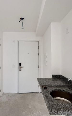 Studio à venda com 28m², 1 quarto e sem vaga Studio à venda com 28m², 1 quarto e sem vagaCozinha