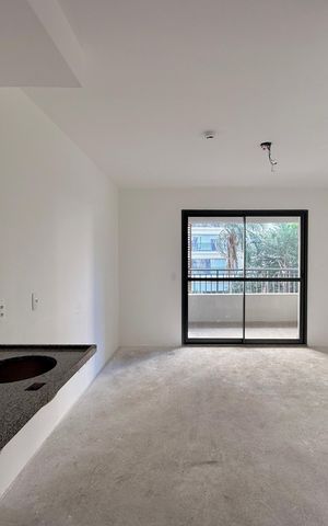 Studio à venda com 28m², 1 quarto e sem vaga Studio à venda com 28m², 1 quarto e sem vagaBanheiro