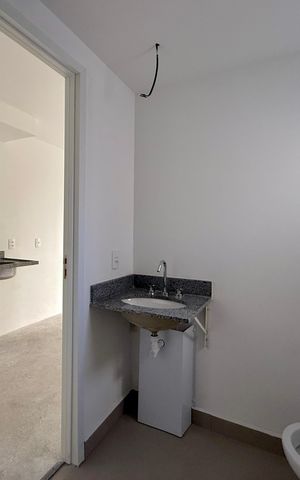 Studio à venda com 28m², 1 quarto e sem vaga Studio à venda com 28m², 1 quarto e sem vagaBanheiro