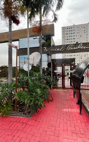 Apartamento à venda com 45m², 2 quartos e 1 vagaFachada e portaria