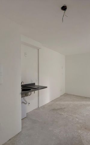 Studio à venda com 35m², 1 quarto e sem vaga Studio à venda com 35m², 1 quarto e sem vagaCozinha