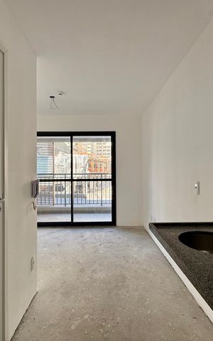 Studio à venda com 22m², 1 quarto e sem vagaCozinha 
