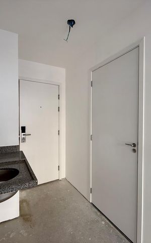 Studio à venda com 22m², 1 quarto e sem vagaCozinha 