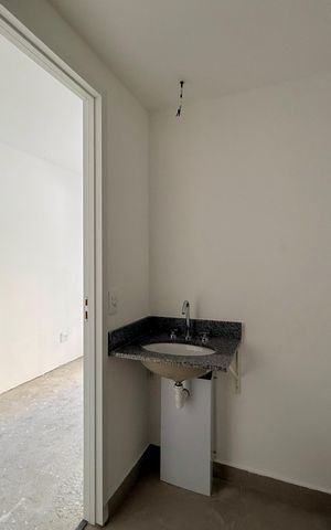Studio à venda com 22m², 1 quarto e sem vaga Studio à venda com 22m², 1 quarto e sem vagaBanheiro