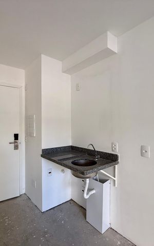 Studio à venda com 22m², 1 quarto e sem vaga Studio à venda com 22m², 1 quarto e sem vagaCozinha