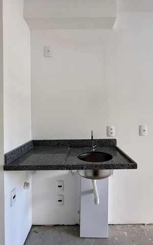 Studio à venda com 22m², 1 quarto e sem vaga Studio à venda com 22m², 1 quarto e sem vagaCozinha