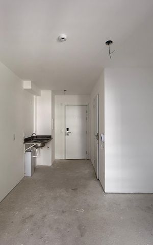 Studio à venda com 27m², 1 quarto e sem vaga Studio à venda com 27m², 1 quarto e sem vagaSala