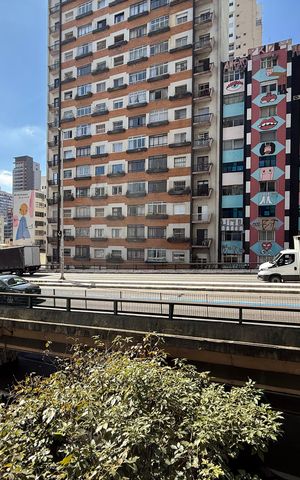 Apartamento à venda com 50m², 1 quarto e sem vaga Apartamento à venda com 50m², 1 quarto e sem vagaVista da varanda da sala