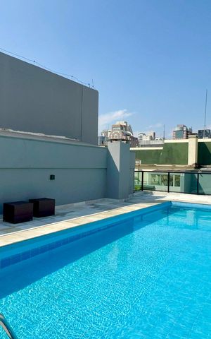Apartamento para alugar com 36m², 1 quarto e 1 vaga Apartamento para alugar com 36m², 1 quarto e 1 vagaPiscina