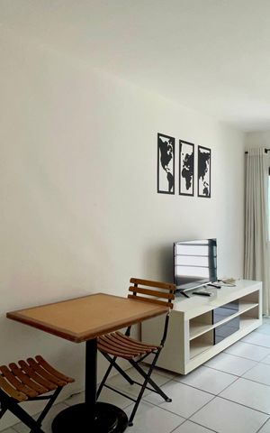 Apartamento para alugar com 36m², 1 quarto e 1 vaga Apartamento para alugar com 36m², 1 quarto e 1 vagaSala