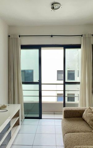 Apartamento para alugar com 36m², 1 quarto e 1 vaga Apartamento para alugar com 36m², 1 quarto e 1 vagaSala