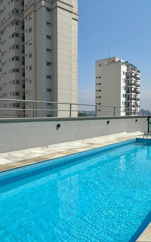 Apartamento para alugar com 36m², 1 quarto e 1 vaga Apartamento para alugar com 36m², 1 quarto e 1 vagaPiscina