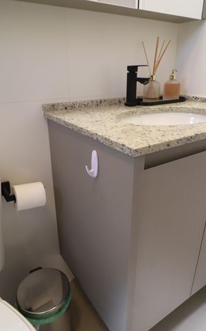 Apartamento para alugar com 90m², 3 quartos e 2 vagasBanheiro do Quarto 3