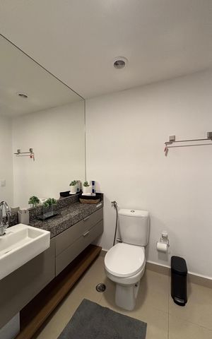 Studio à venda com 26m², 1 quarto e sem vaga Studio à venda com 26m², 1 quarto e sem vagaBanheiro