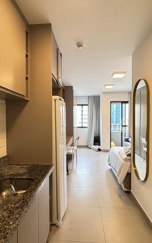 Studio à venda com 26m², 1 quarto e sem vaga Studio à venda com 26m², 1 quarto e sem vagaStudio