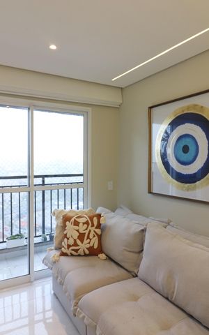 Apartamento à venda com 50m², 2 quartos e 1 vagaSala 