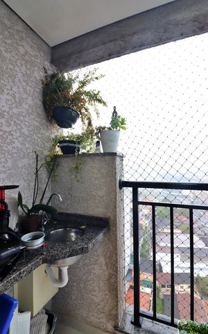 Apartamento à venda com 50m², 2 quartos e 1 vagaSala Sacada