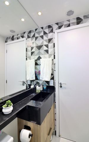 Apartamento à venda com 50m², 2 quartos e 1 vagaBanheiro Social