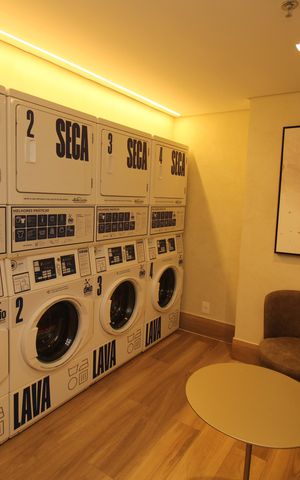 Studio para alugar com 32m², 1 quarto e sem vagaLavanderia
