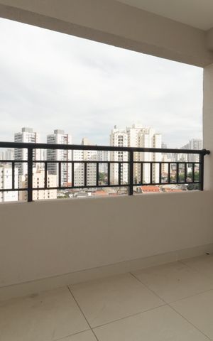 Studio para alugar com 32m², 1 quarto e sem vagaVaranda