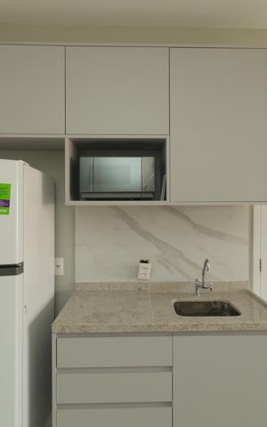 Studio para alugar com 32m², 1 quarto e sem vagaCozinha