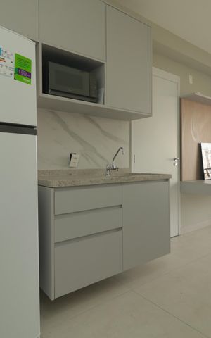 Studio para alugar com 32m², 1 quarto e sem vagaCozinha