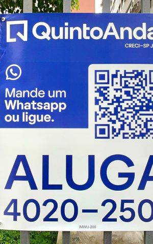 Apartamento para alugar com 40m², 1 quarto e 1 vaga Apartamento para alugar com 40m², 1 quarto e 1 vagaPlaca