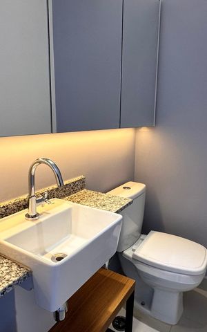 Apartamento à venda com 38m², 1 quarto e 1 vaga