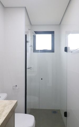 Apartamento para alugar com 85m², 2 quartos e 2 vagas Apartamento para alugar com 85m², 2 quartos e 2 vagasBanheiro da Suíte 1