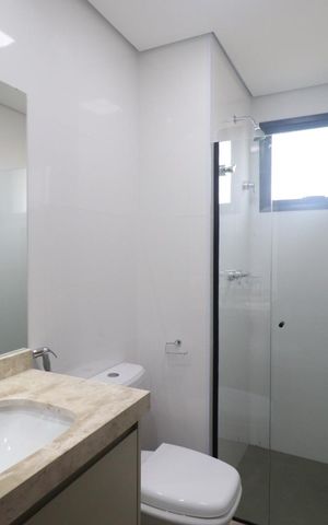 Apartamento para alugar com 85m², 2 quartos e 2 vagas Apartamento para alugar com 85m², 2 quartos e 2 vagasBanheiro da Suíte 1
