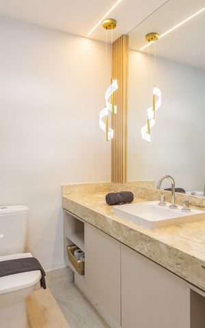 Apartamento para alugar com 37m², 1 quarto e sem vaga Apartamento para alugar com 37m², 1 quarto e sem vagaBanheiro