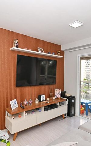 Apartamento para alugar com 56m², 2 quartos e 1 vagaSala